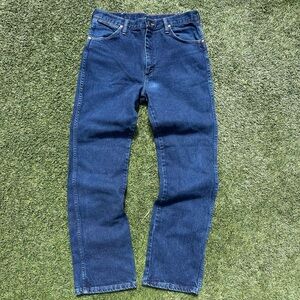 Wrangler Blue Straight Jeans